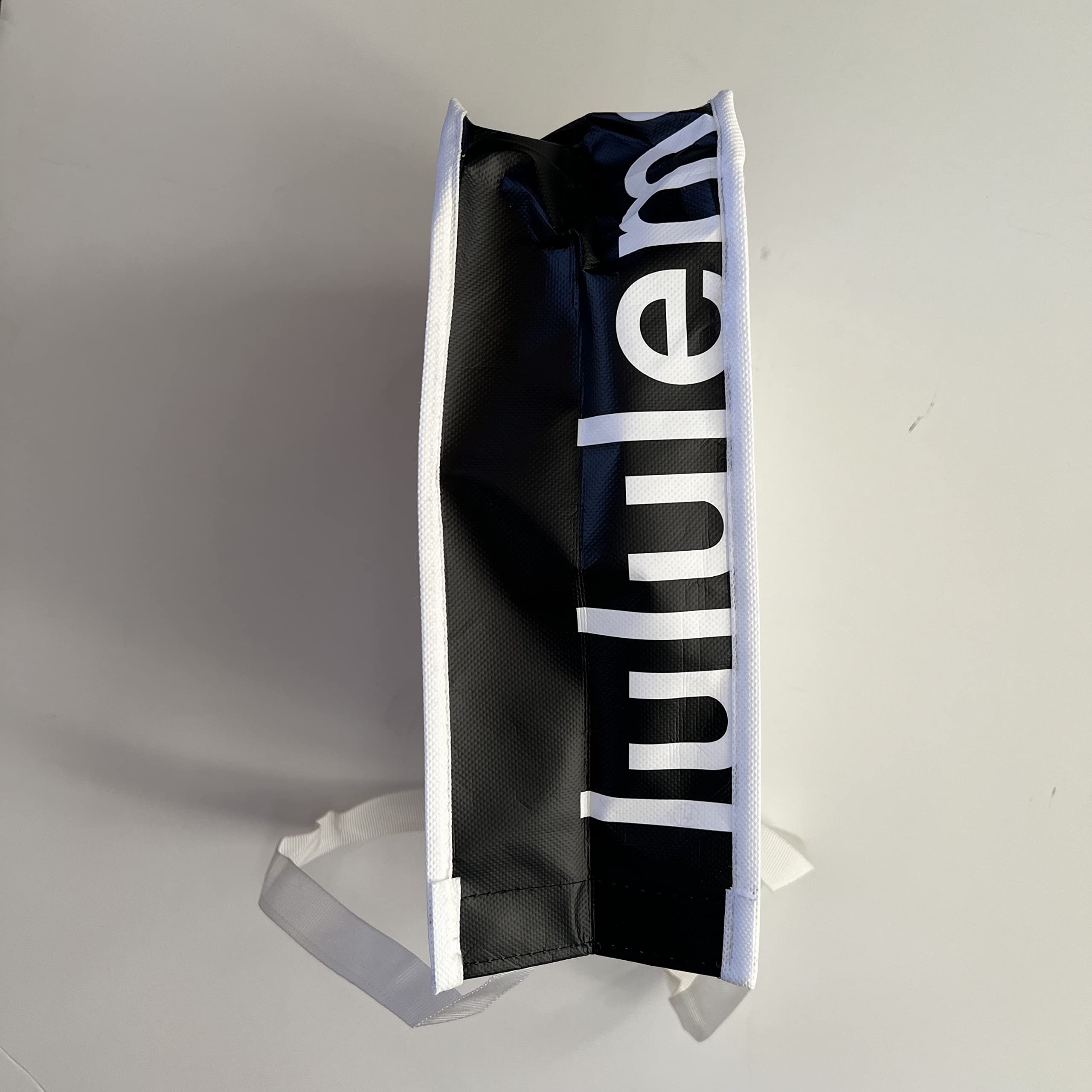 Foto 3 pulgar | Bolsa De Mano Lululemon  Nueva  Blanca  Para Compras  Almuerzos  Gimnasio  Reutilizable - Venta Internacional.