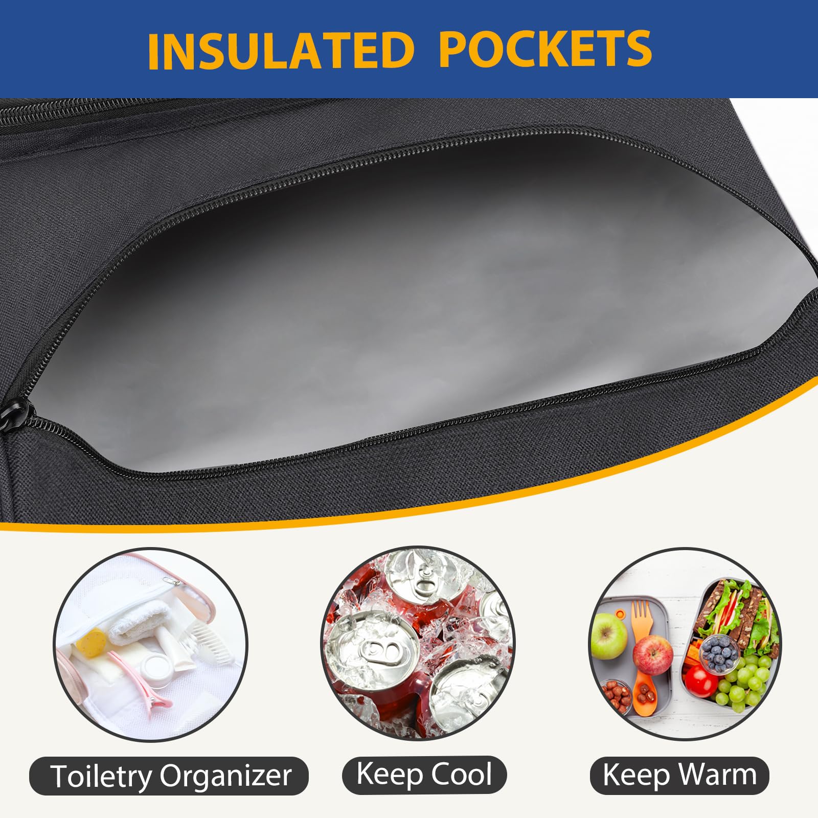 Foto 6 pulgar | Bolsa Para Silla De Ruedas Ytonet Wheelchair Storage 16l Impermeable Negra - Venta Internacional.