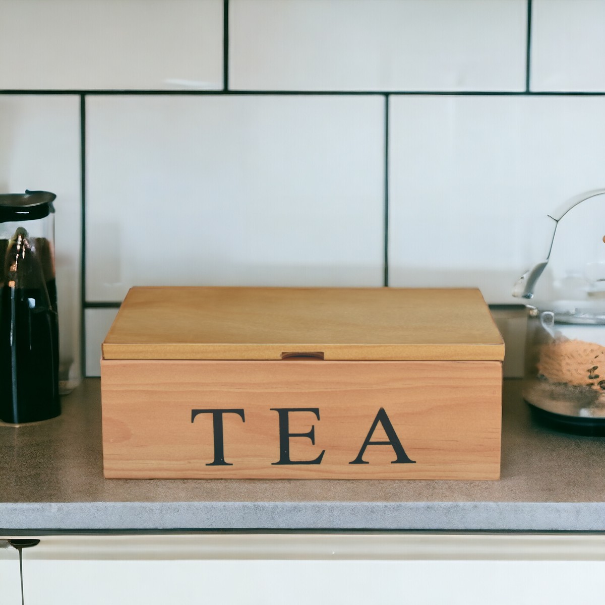 Foto 6 pulgar | Caja para Té Hogare 6 Espacios