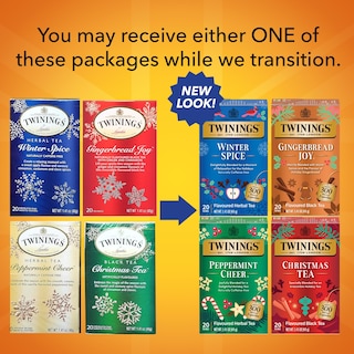 Foto 2 | Paquete Variado Navideño De Tea Twinings, 20 Bolsas X 4, Enjoy Hot Or Iced - Venta Internacional.