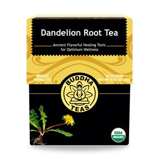 Foto 1 | 18 Bolsitas De Té De Raíz De Diente De León Orgánicas De Tea Buddha Teas - Venta Internacional.