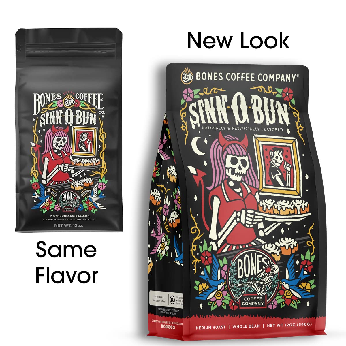 Foto 4 pulgar | Coffee Bones Coffee Company Sinn-o-bun  355 Ml - Venta Internacional.