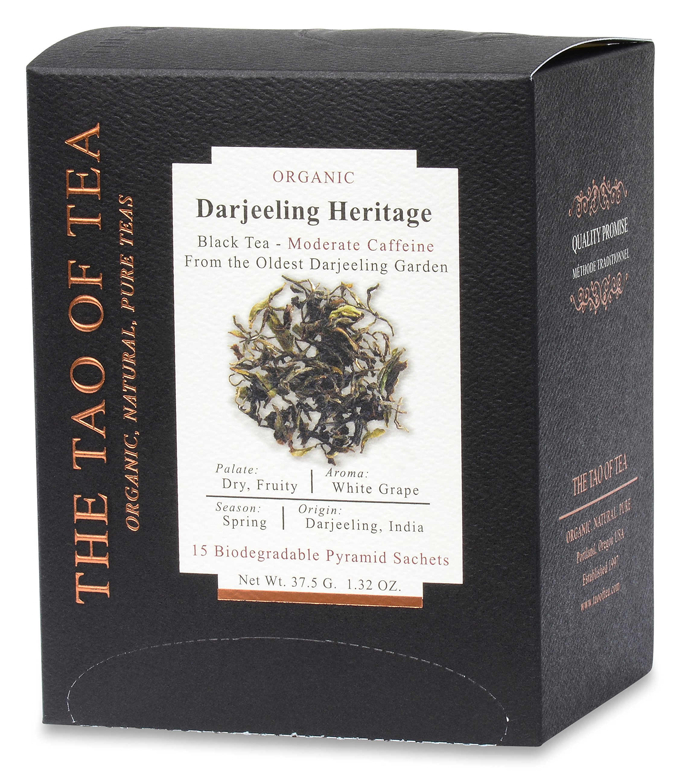 Foto 6 pulgar | Bolsitas Piramidales Darjeeling Heritage De Tea The Tao Of Tea  15 Unidades - Venta Internacional.