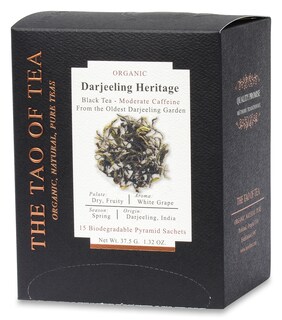 Foto 5 | Bolsitas Piramidales Darjeeling Heritage De Tea The Tao Of Tea 15 Unidades - Venta Internacional.