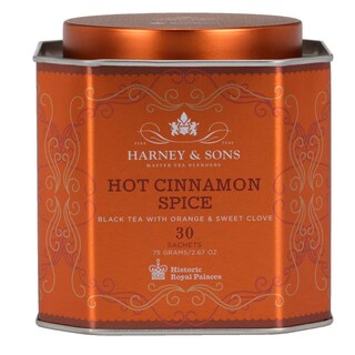 Foto 1 | Té Negro Con Especias Y Canela Caliente Tea Harney & Sons 75 Ml 30 Sobres - Venta Internacional.
