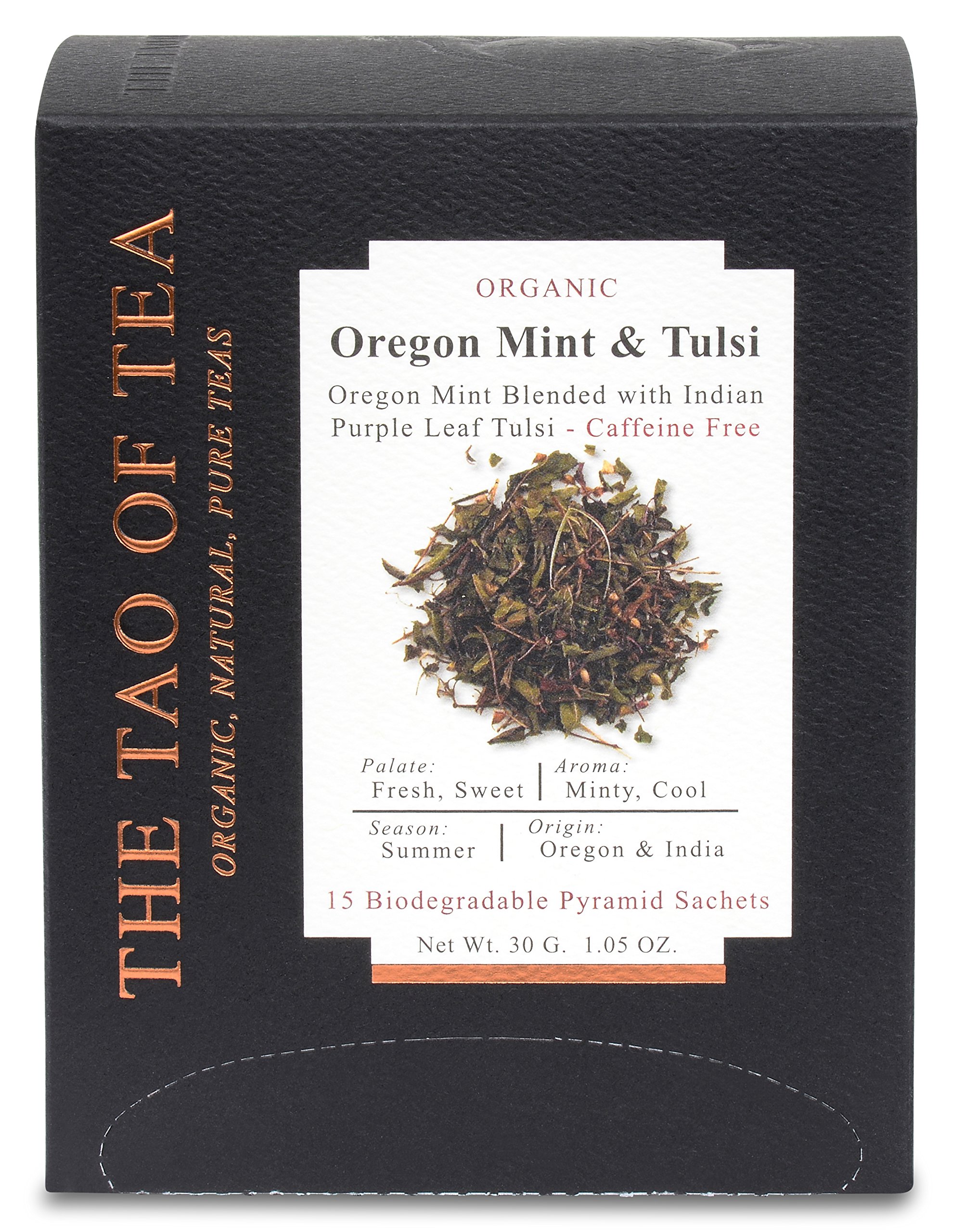 Foto 2 pulgar | Tea The Tao Of Tea Oregon Mint & Tulsi  15 Bolsitas Piramidales - Venta Internacional.
