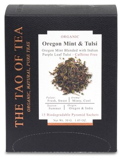 Foto 1 | Tea The Tao Of Tea Oregon Mint & Tulsi 15 Bolsitas Piramidales - Venta Internacional.