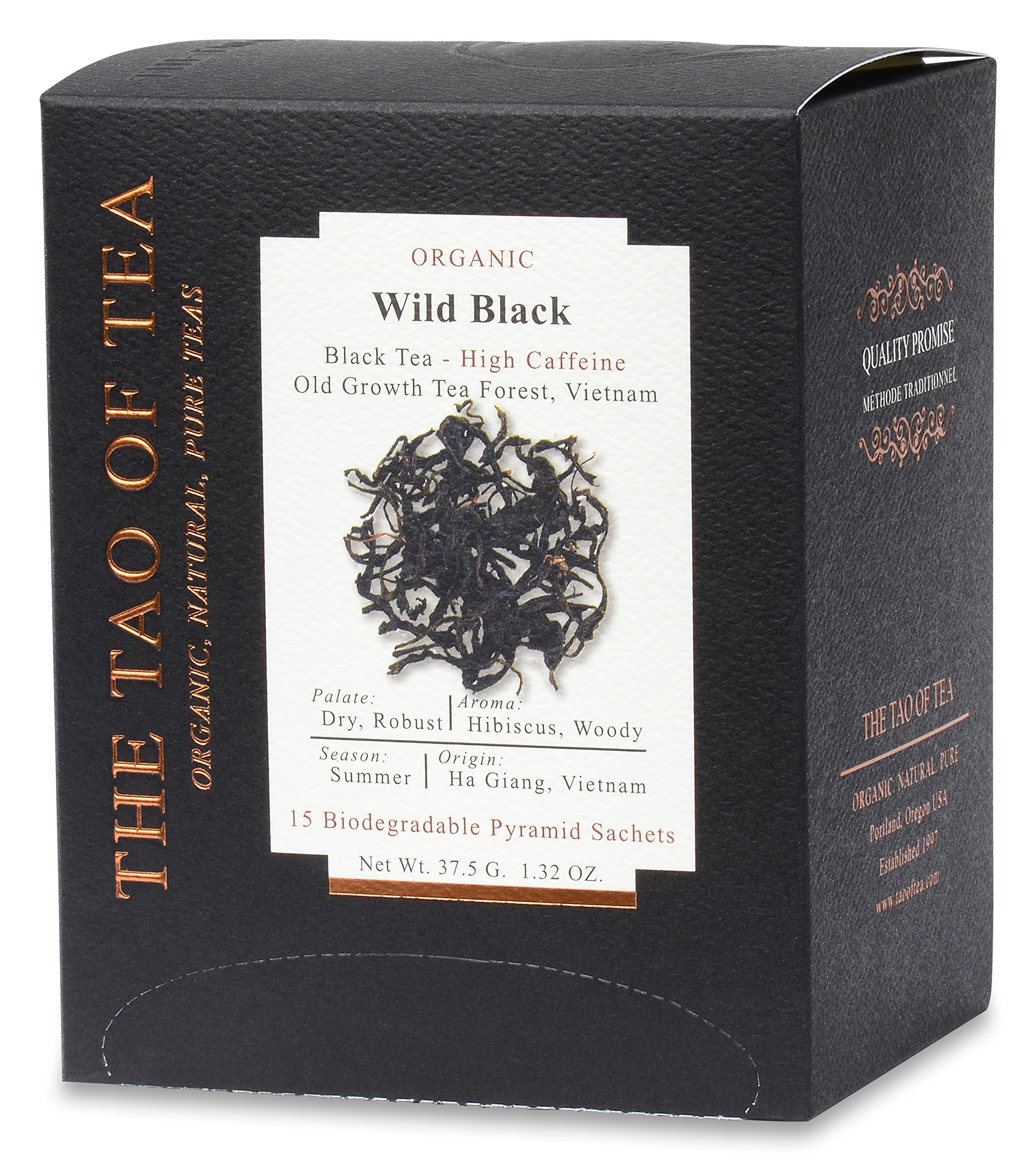 Foto 5 pulgar | Tea The Tao Of Tea Wild Black Box  Bolsitas Piramidales De 39 69 Ml - Venta Internacional.