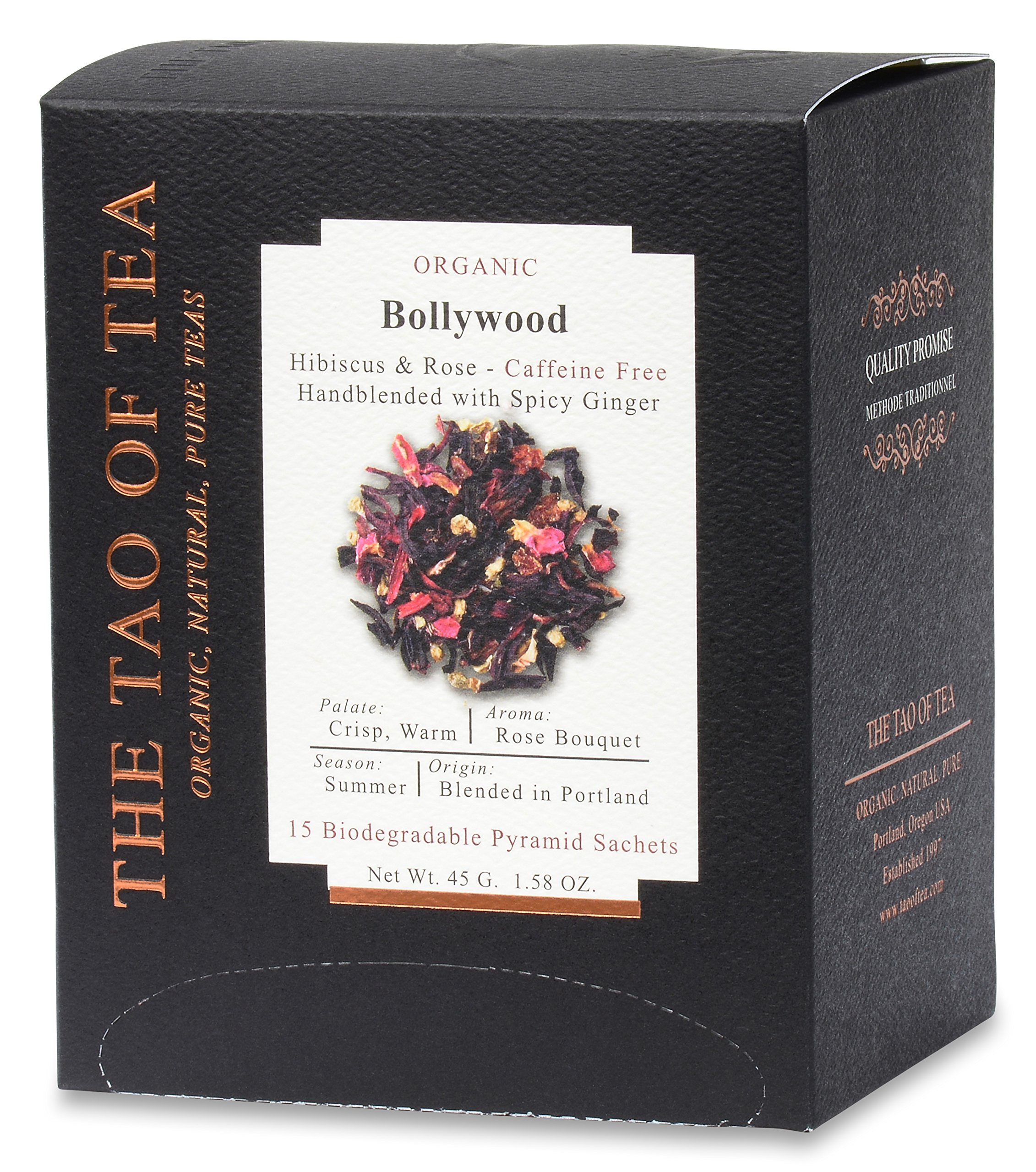 Foto 6 pulgar | Caja Bollywood De Tea The Tao Of Tea  15 Bolsitas Piramidales - Venta Internacional.