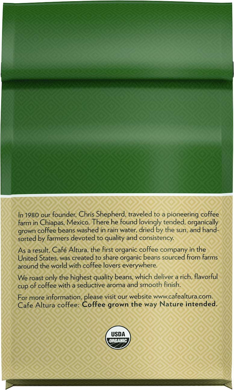 Foto 3 pulgar | Café Café Altura  Mezcla Vienesa  Grano Integral  567 G  Orgánico - Venta Internacional.
