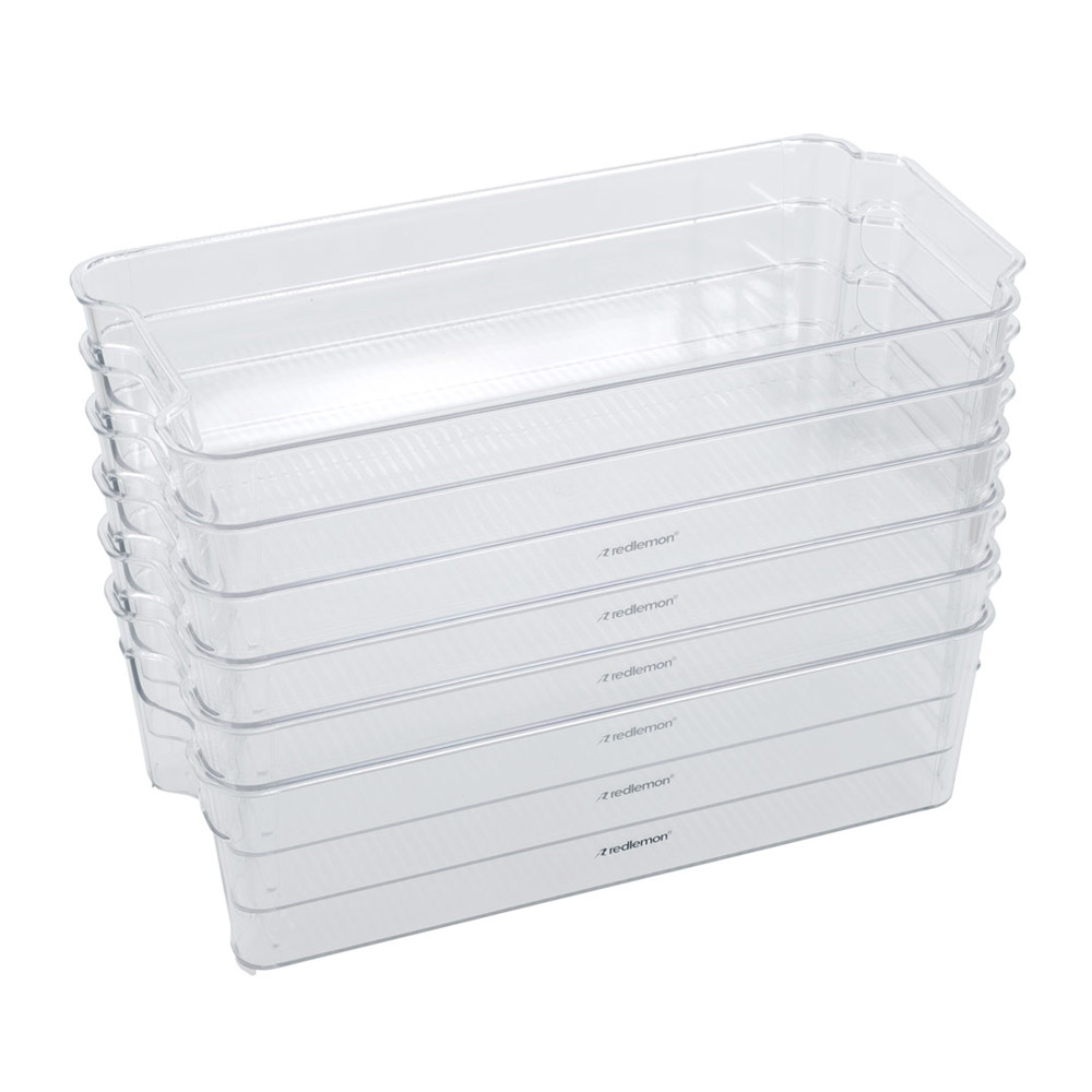 Foto 4 pulgar | Organizadores para Refrigerador/ Alacena/ Cocina Redlemon de 6 pz