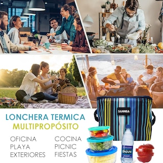 Foto 4 | Lonchera Térmica Aquila color Púrpura