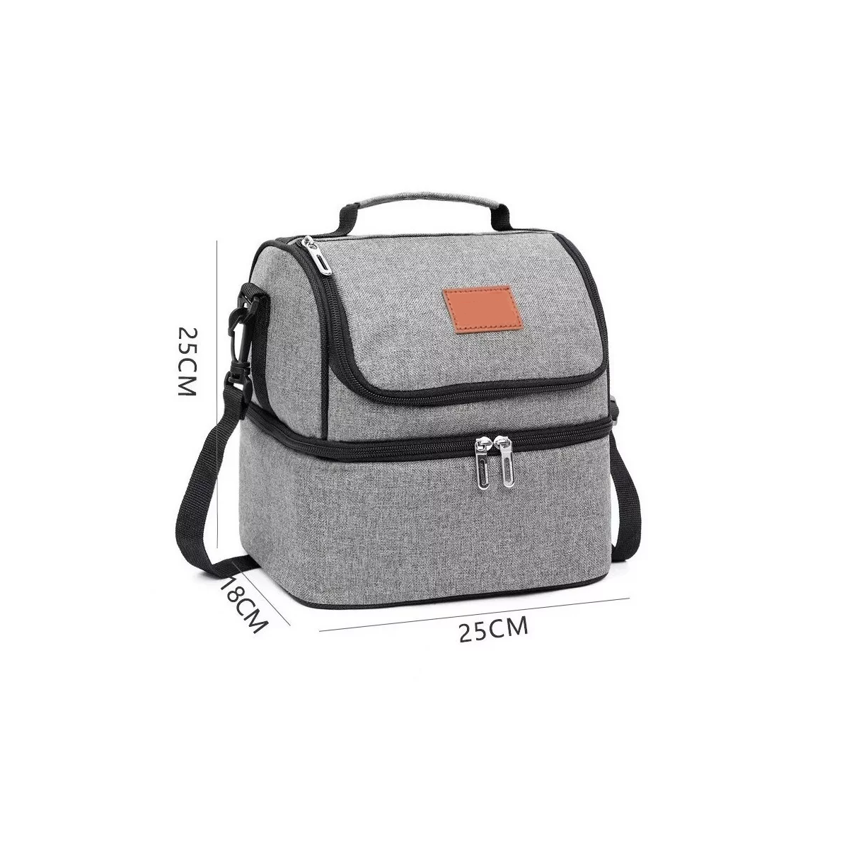 Foto 2 | Lonchera Térmica Eo Safe Imports ESI-5028 color Gris