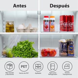 Foto 2 | Organizador de Refrigerador Magmalife para Frutas/Alimentos/Bebidas/Verduras y Más