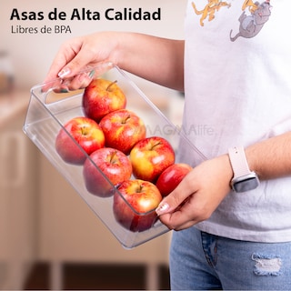 Foto 3 | Organizador de Refrigerador Magmalife para Frutas/Alimentos/Bebidas/Verduras y Más