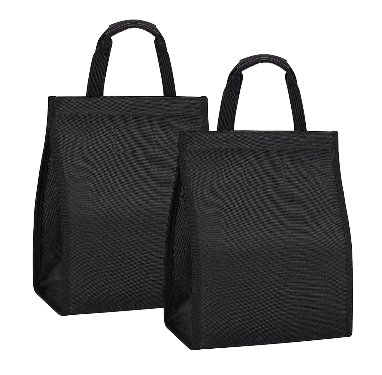 Foto 2 pulgar | Lonchera Bolsa Térmica Gran Capacidad Impermeable 2 Pcs Negro