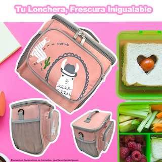 Foto 3 | Lonchera Térmica Ecobaby Original Aislamiento Frio o Calor Ideal para el Trabajo Escolar