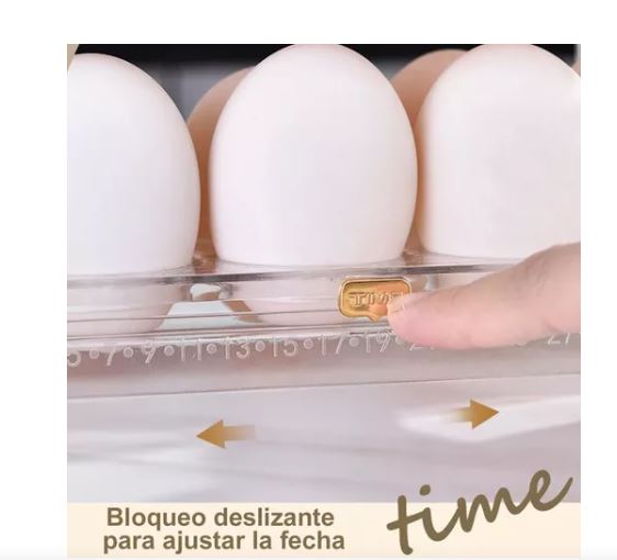 Foto 4 pulgar | Organizador de Cocina Soporte para Huevos Wünd