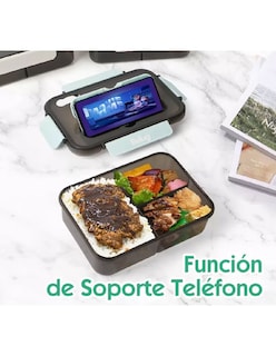 Foto 3 | Lonchera Box Lunch 1500 ml Azul