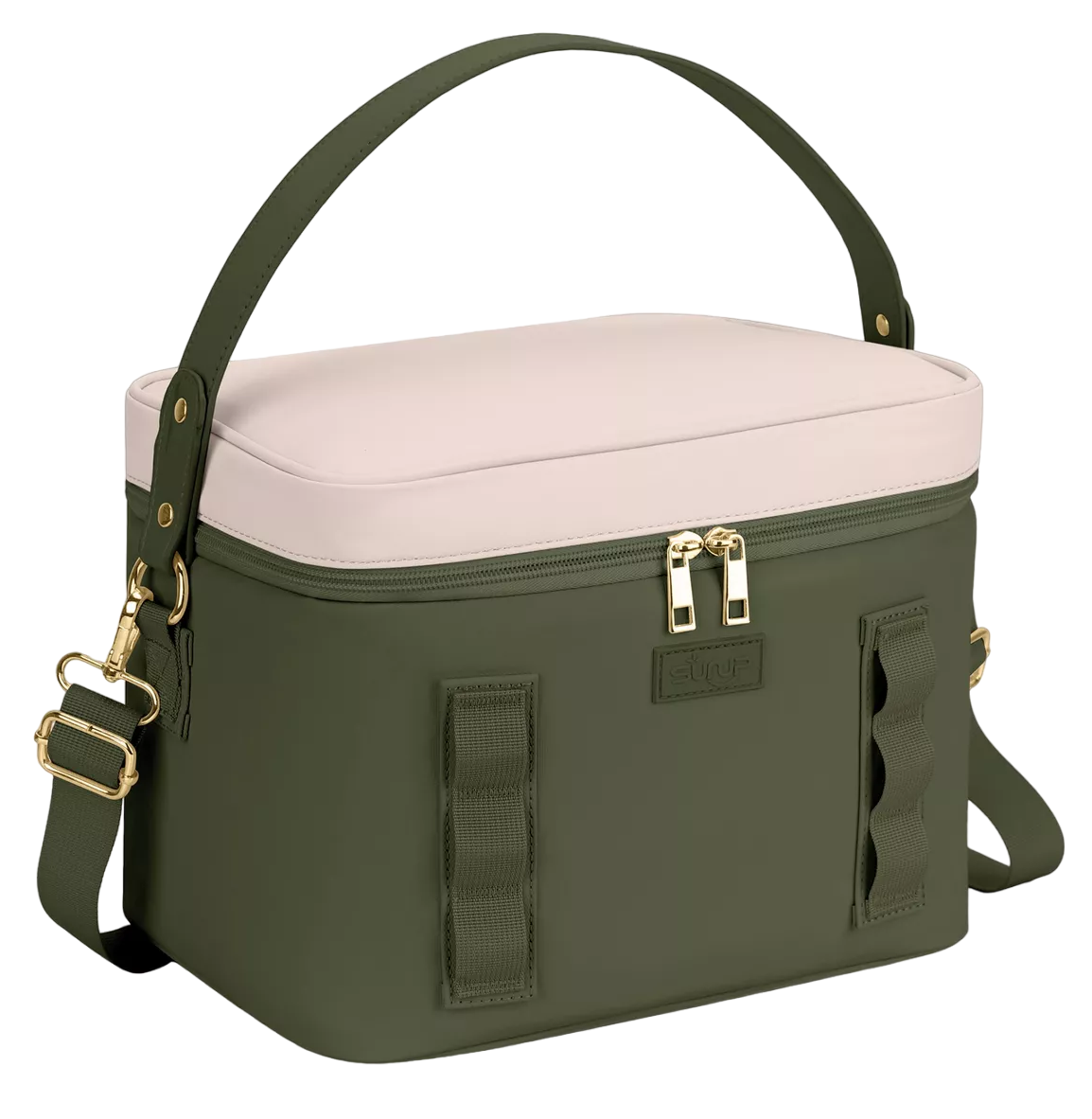 Foto 1 | Lonchera Térmica Bolsa De Almuerzo Portátil Fiambrera Escolar Verde