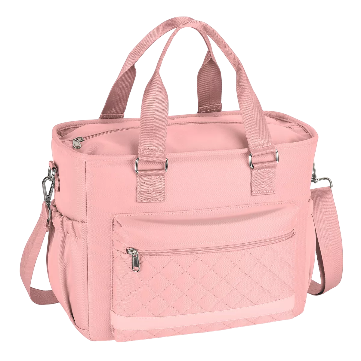 Lonchera Bolsa Termica Gran Capacidad Portátil Fiambrera 16l Rosa