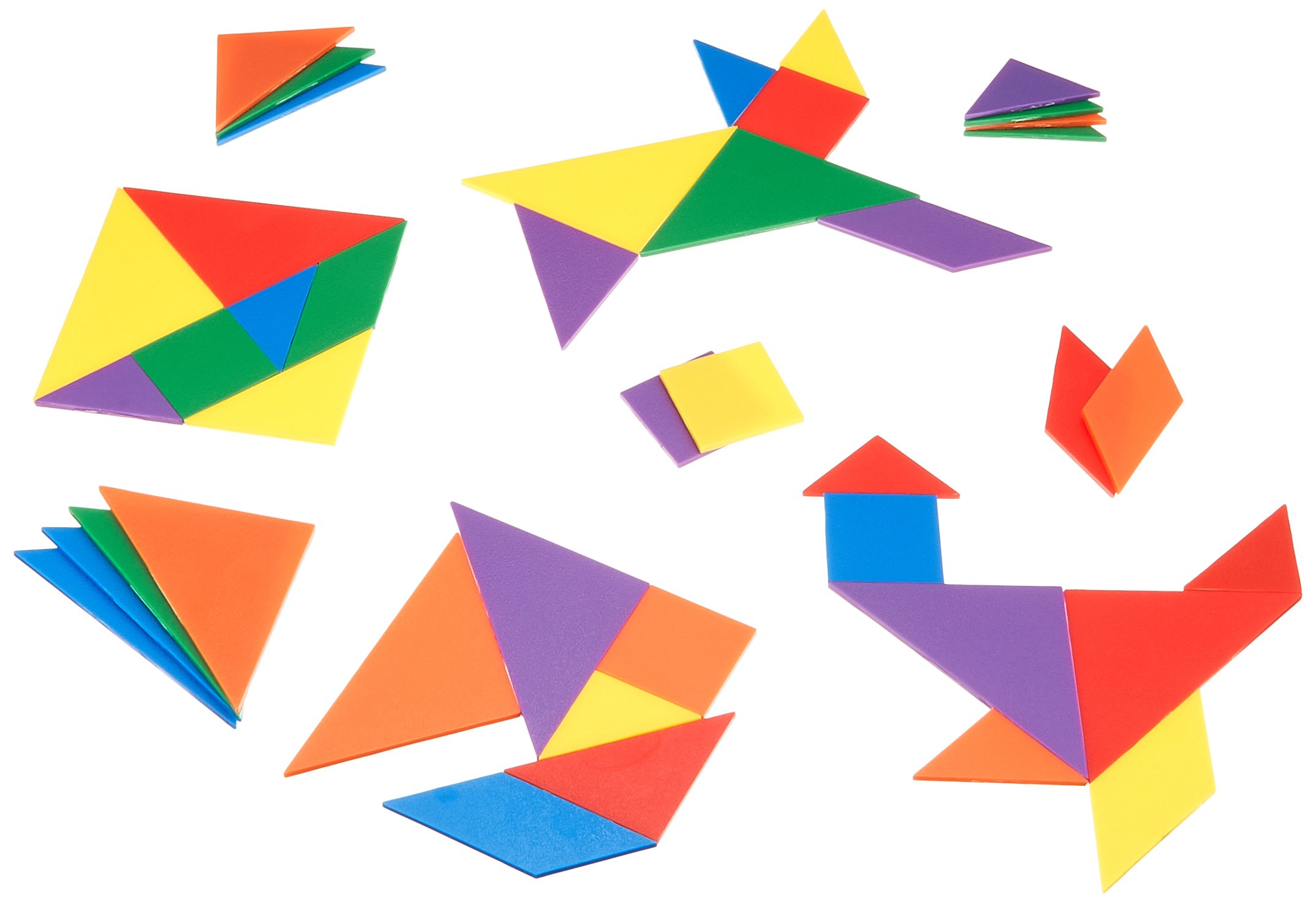 Tangrams Learning Resources Tangrams Smart Pack, 42 Piezas - Venta Internacional.