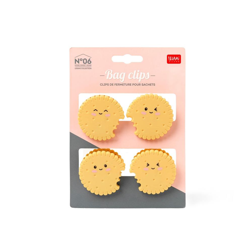 Foto 5 pulgar | Pinzas Para Bolsas Legami De Galleta