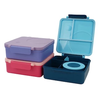 Foto 5 | Lonchera Para Niña Tipo Omiebox C Tarro, Lonchera Tipo Bento C 4 Compartimentos Modulables Gran Capacidad Hermétic