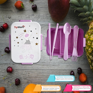 Foto 2 | Tipware Topper Perro-coneja – 2 Piezas Para Alimentos