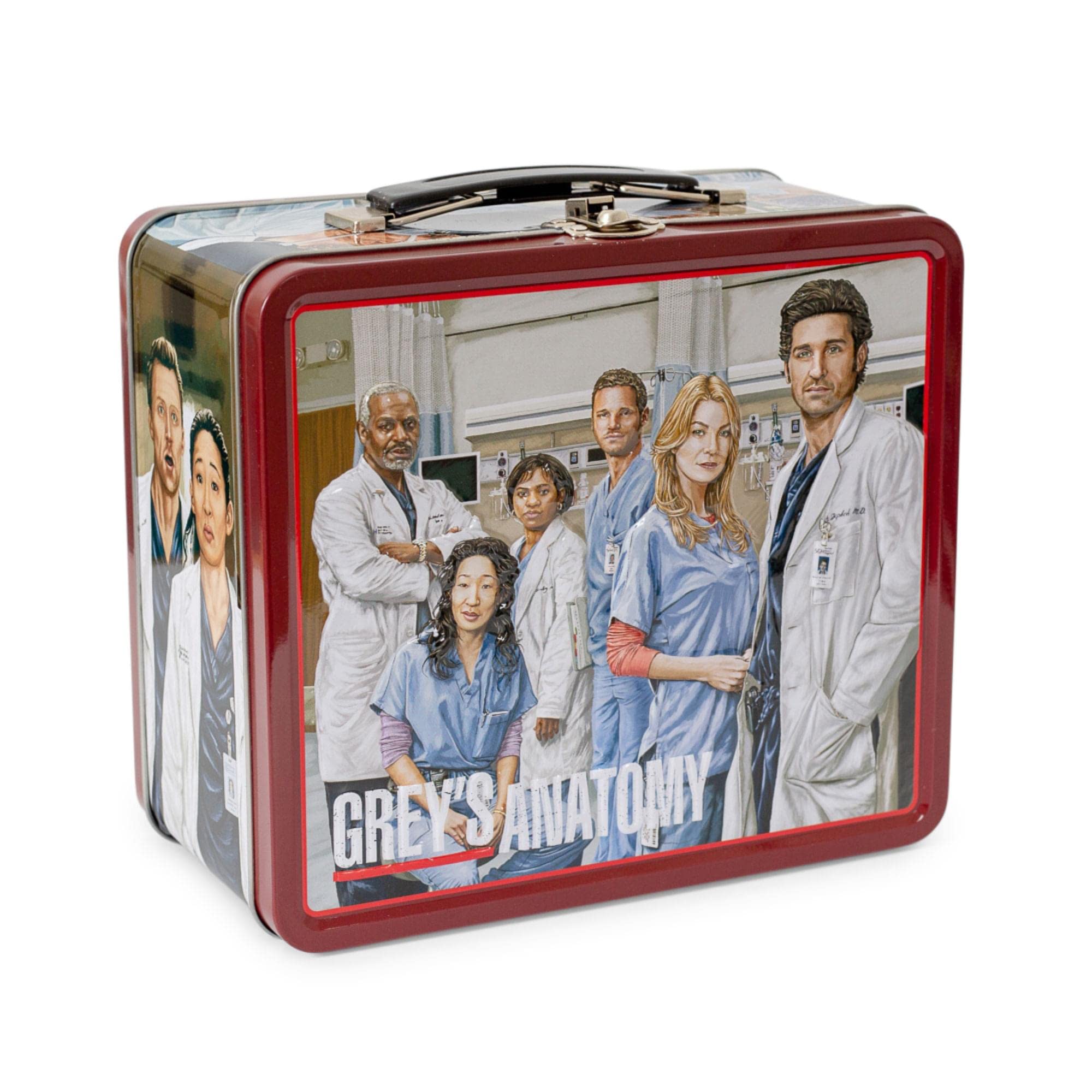 Lunch Box Tote Toynk, Lata De Metal, Estilo Retro, Programa Oficial De Televisión - Venta Internacional.