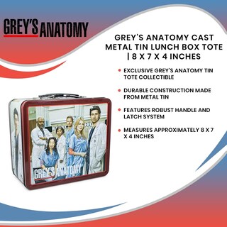 Foto 7 | Lunch Box Tote Toynk, Lata De Metal, Estilo Retro, Programa Oficial De Televisión - Venta Internacional.