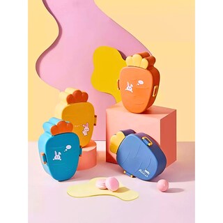 Foto 4 | Lonchera Creativa Portátil De Plástico Con Compartimentos Amarillo