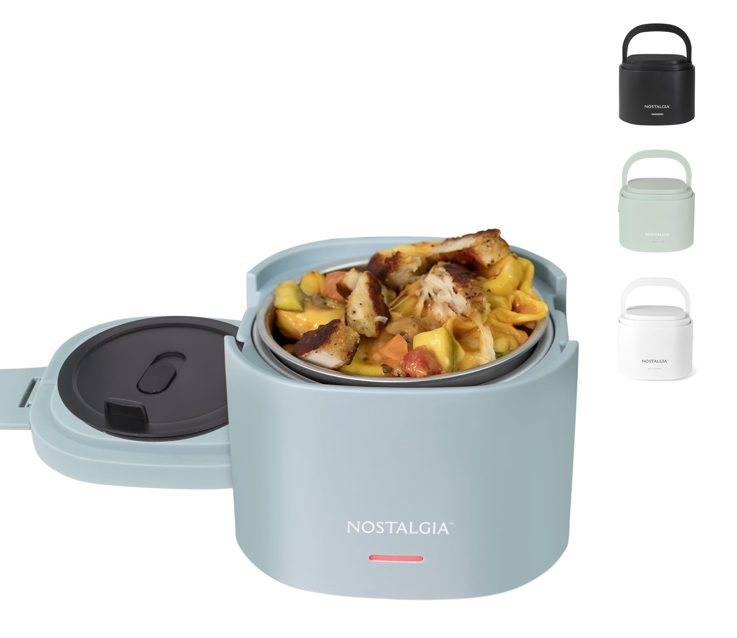 Lonchera Eléctrica Con Calefacción Nostalgia, Portátil, 600 Ml, Cambray - Venta Internacional.