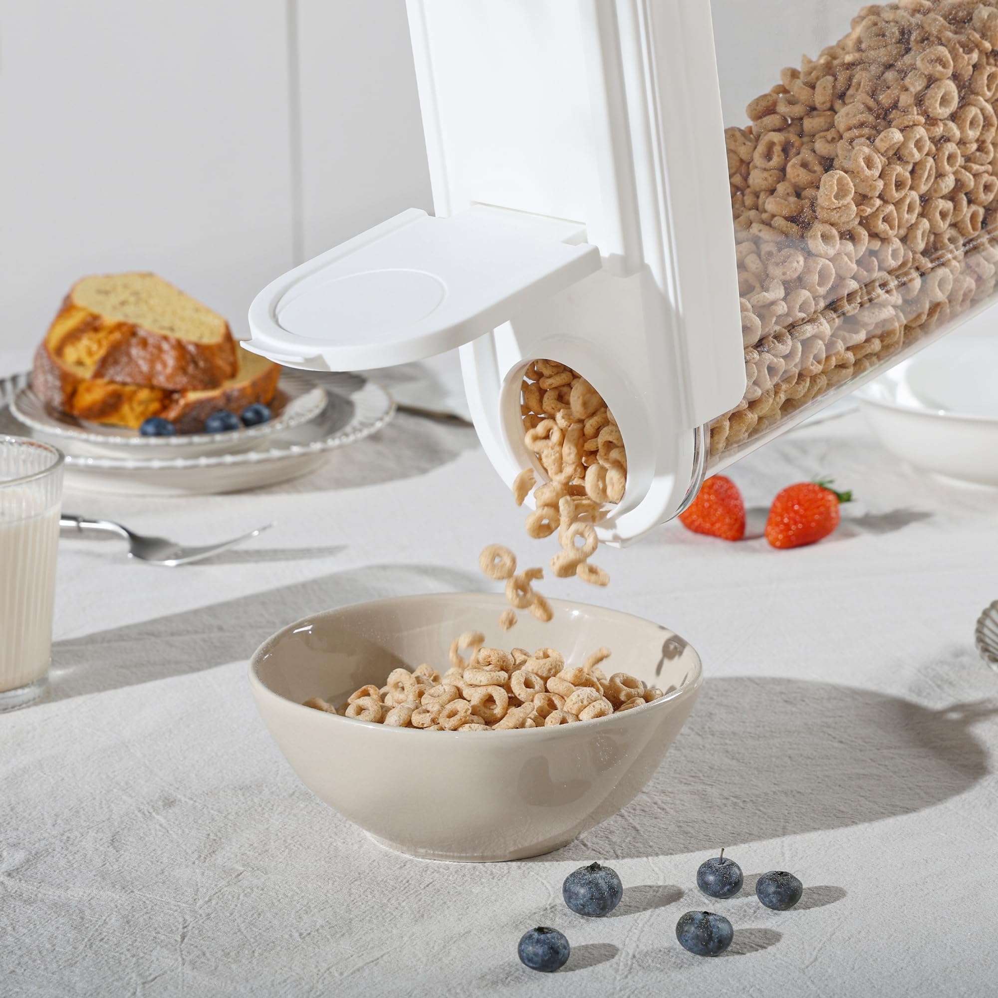 Foto 4 pulgar | Juego De Recipientes Para Cereales Vtopmart, 3 Unidades, 4 Litros, Herméticos Para Almacenar Alimentos - Venta Int