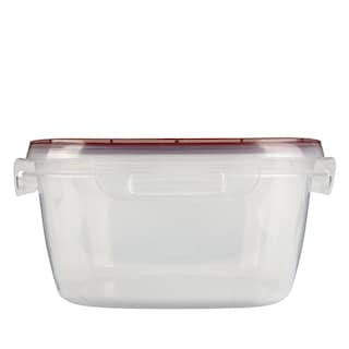 Foto 2 | Recipiente Rubbermaid Lock-its Para Almacenamiento De Alimentos, 14 Tazas, Color Rojo - Venta Internacional.