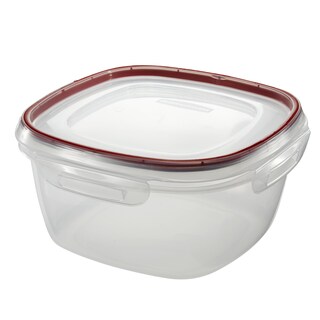 Foto 3 | Recipiente Rubbermaid Lock-its Para Almacenamiento De Alimentos, 14 Tazas, Color Rojo - Venta Internacional.
