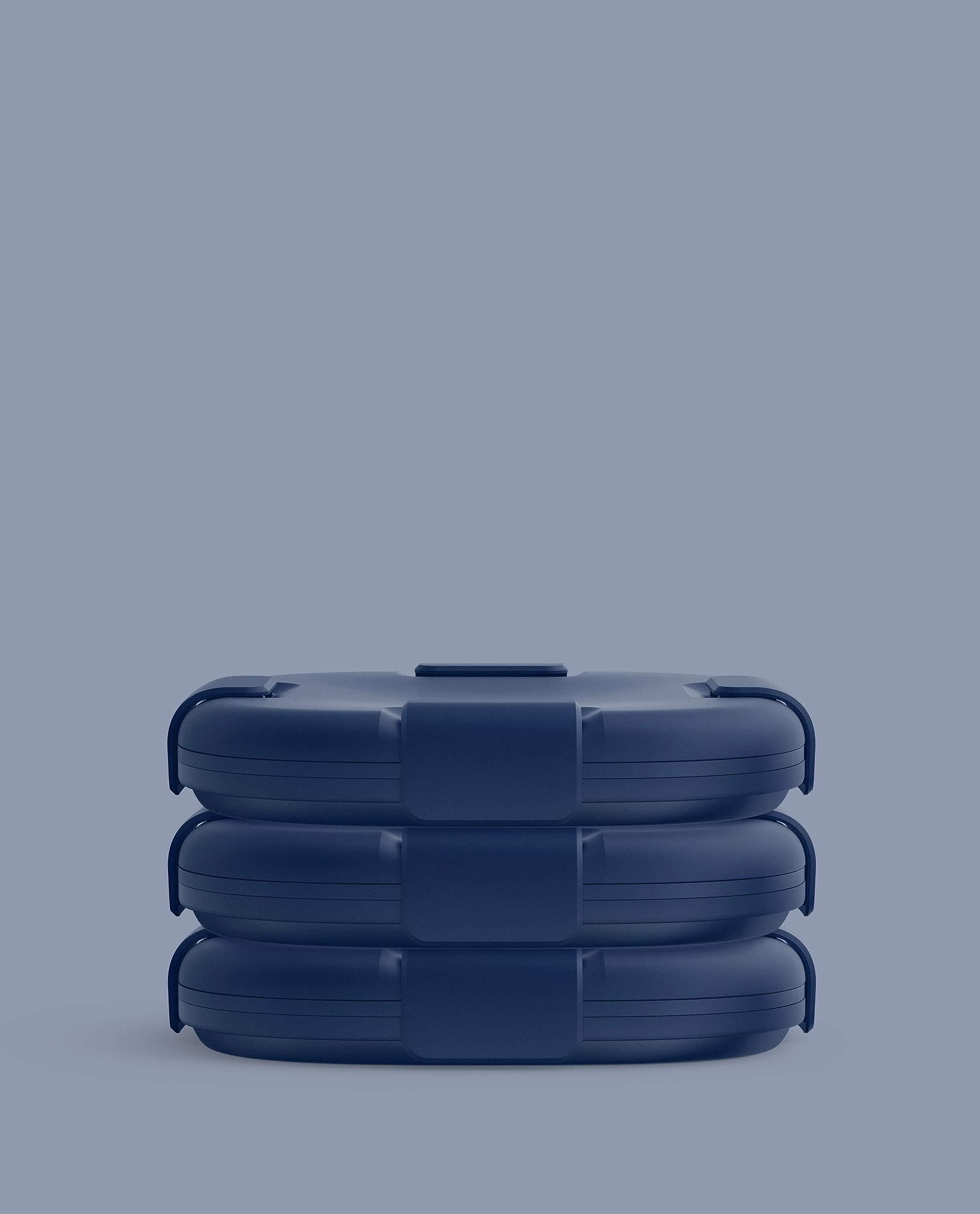 Foto 3 pulgar | Contenedor De Almacenamiento De Alimentos Stojo Caja Plegable Para Sándwiches De 24 Oz, Juego De 3 - Venta Internacion