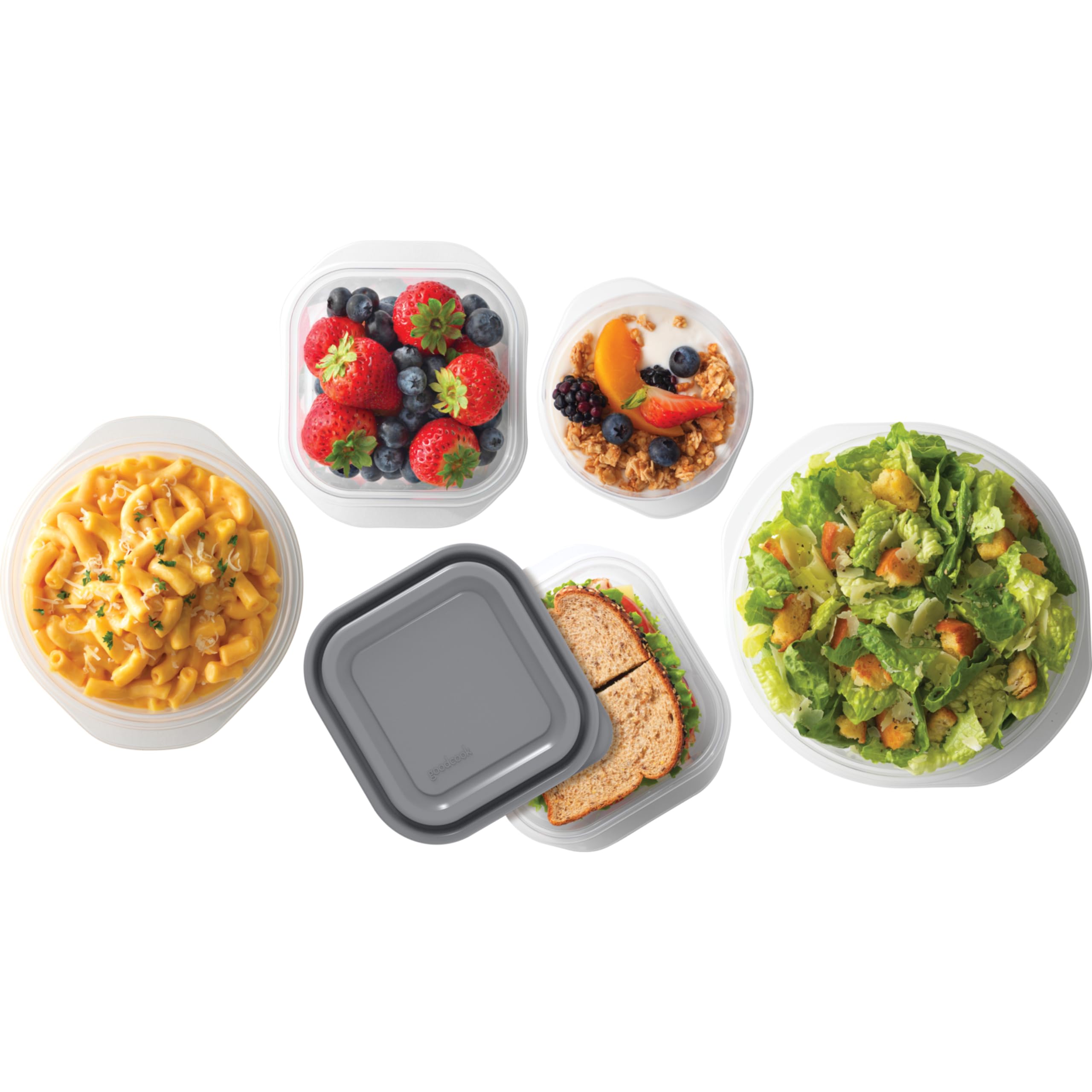 Foto 7 pulgar | Juego De Recipientes De Almacenamiento De Alimentos Goodcook Everyware De 40 Piezas - Venta Internacional.