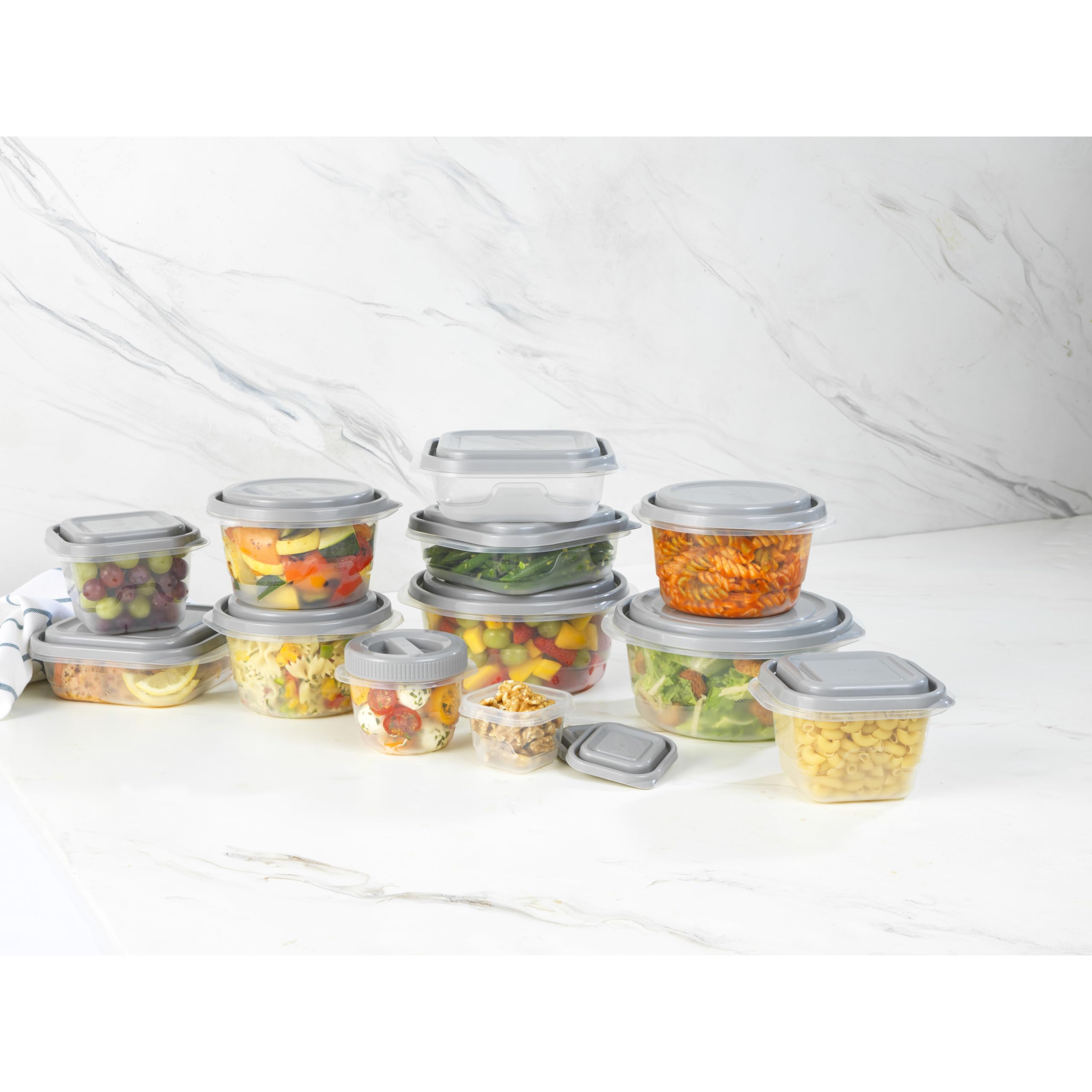 Foto 7 | Juego De Recipientes De Almacenamiento De Alimentos Goodcook Everyware De 40 Piezas - Venta Internacional.