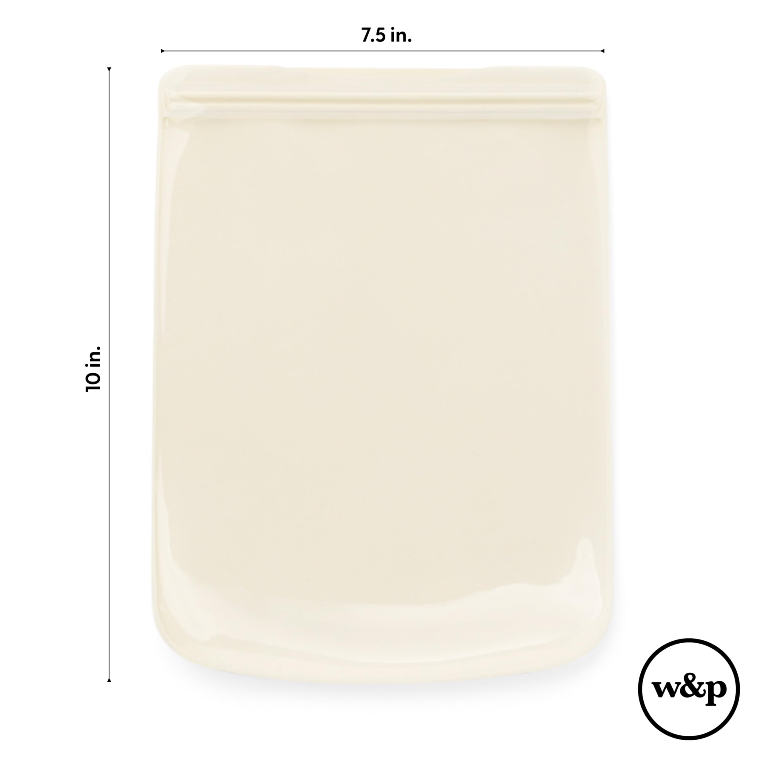 Foto 7 pulgar | Bolsa De Almacenamiento Reutilizable De Silicona W&p Porter Sandwich 1360 Ml Slate - Venta Internacional.