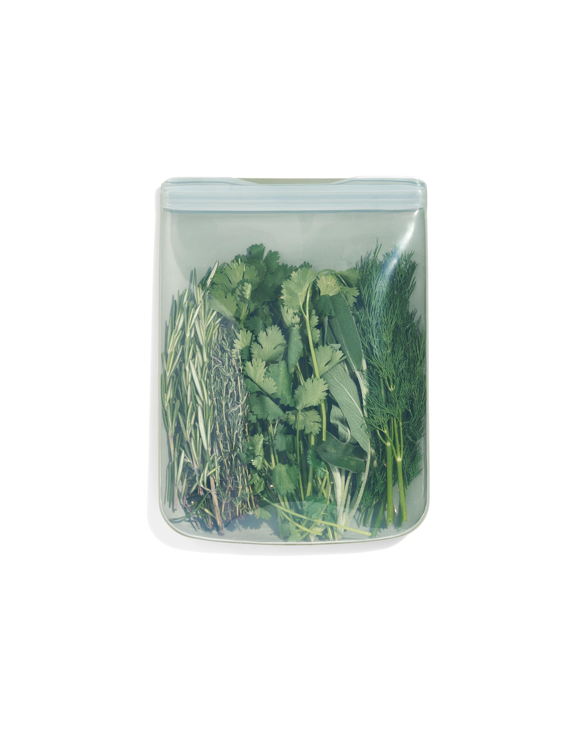 Bolsa De Almacenamiento Reutilizable De Silicona W&p Porter Sandwich 1360 Ml Sage - Venta Internacional.