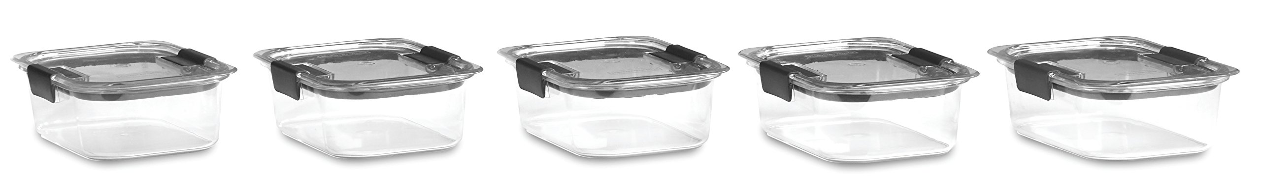 Foto 4 pulgar | Recipiente Rubbermaid Brilliance Para Almacenar Alimentos, 3.2 Tazas, 5 Unidades - Venta Internacional.