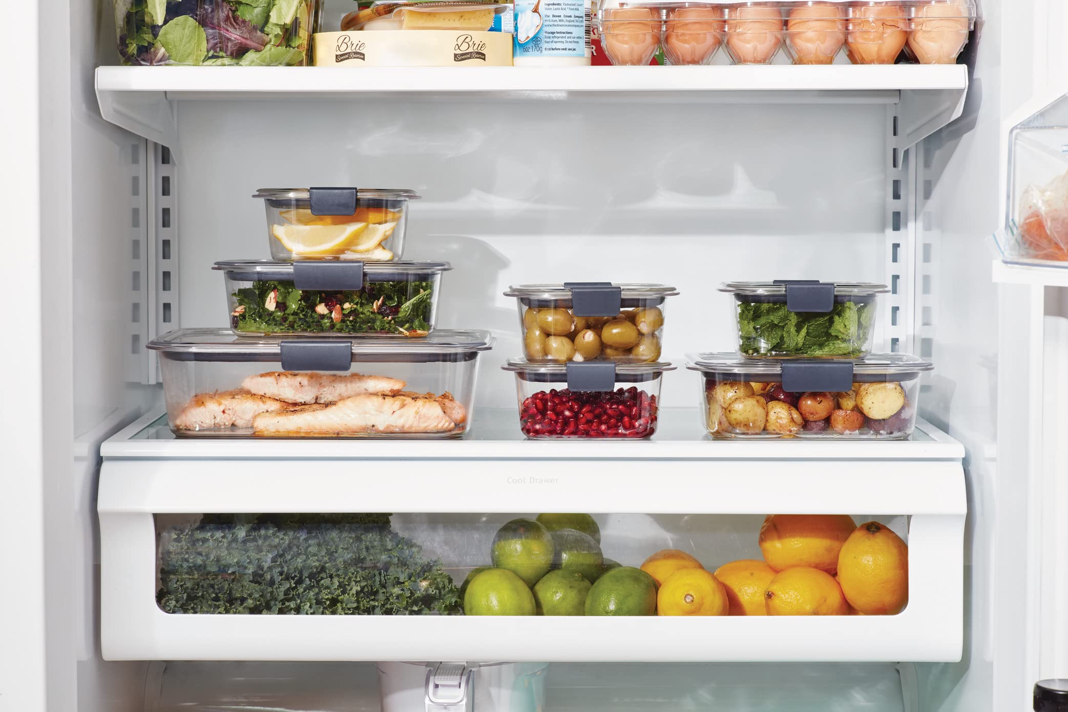Foto 5 pulgar | Recipiente Rubbermaid Brilliance Para Almacenar Alimentos, 3.2 Tazas, 5 Unidades - Venta Internacional.