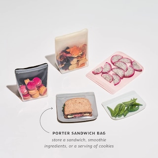 Foto 3 | Bolsa De Almacenamiento Reutilizable De Silicona W&p Porter Sandwich 1l Mint - Venta Internacional.