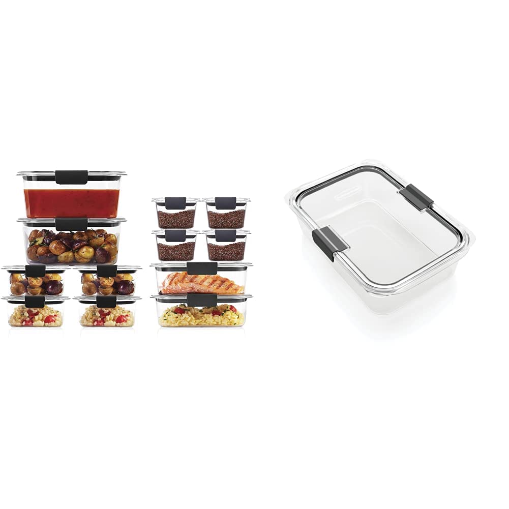 Foto 2 pulgar | Recipiente Para Alimentos Rubbermaid Brilliance De 24 Piezas Sin Bpa - Venta Internacional.