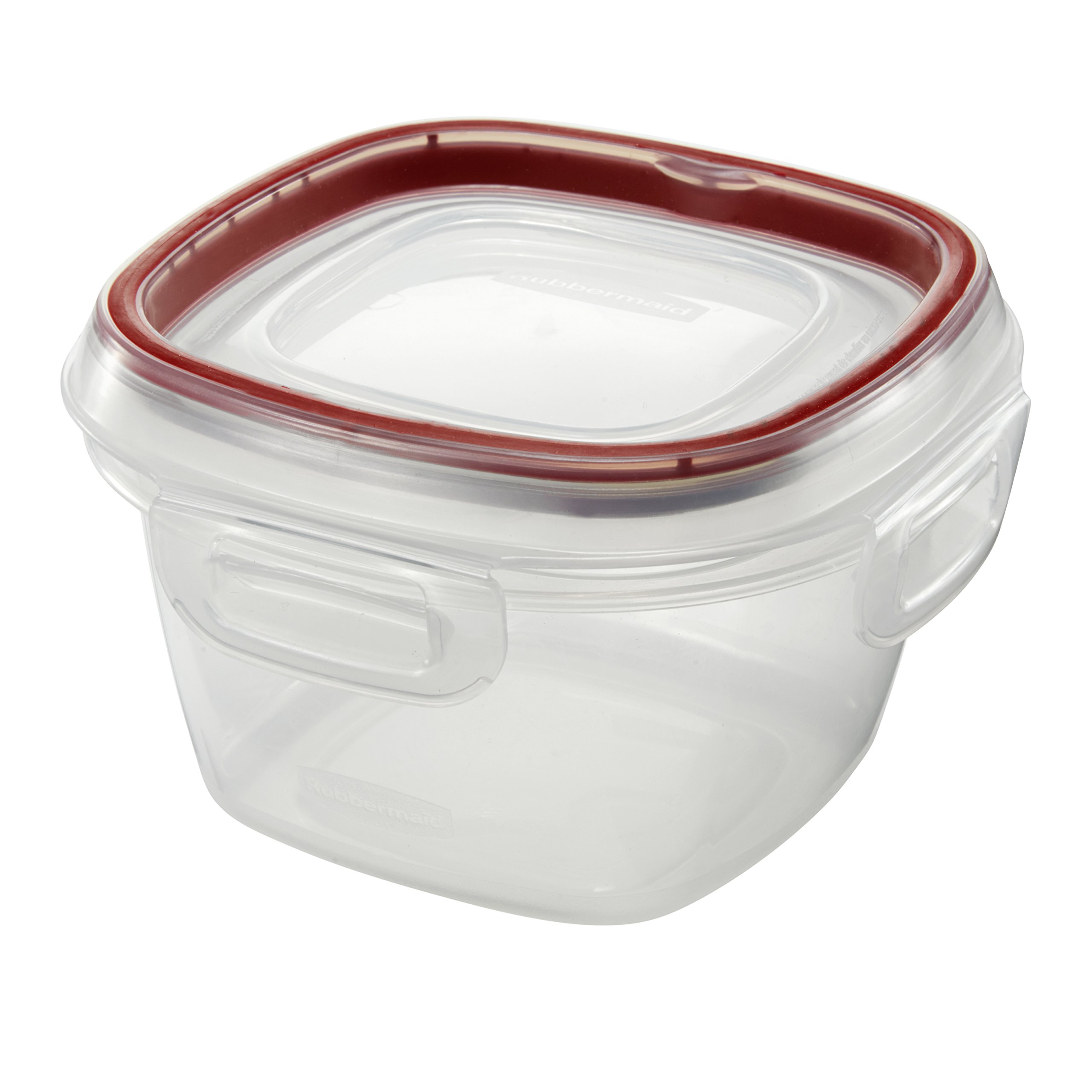 Foto 4 pulgar | Recipiente Rubbermaid Lock-its Para Almacenamiento De Alimentos, 2 Tazas, Color Rojo - Venta Internacional.