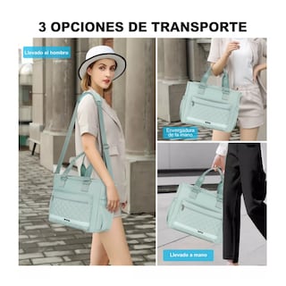 Foto 3 | Lonchera Bolsa Térmica Gran Capacidad Portátil Fiambrera 16l, Verde Belug