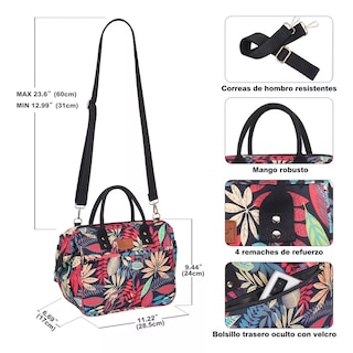 Foto 2 | Lonchera Termica De Gran Capacidad Moda Bolsa Almuerzo Mujer Floreada Belug