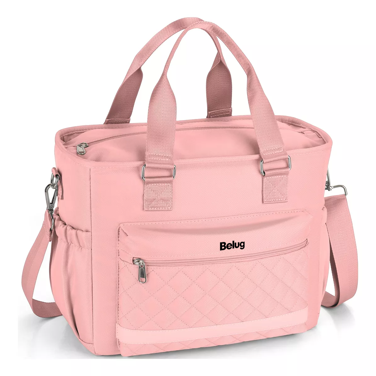 Lonchera Bolsa Termica Gran Capacidad Portátil Fiambrera 16l Rosa Belug