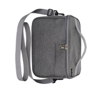 Foto 5 | Bolsa Lonchera Térmica Para Trabajo Escolares Hombre Y Mujer, Belug Gris